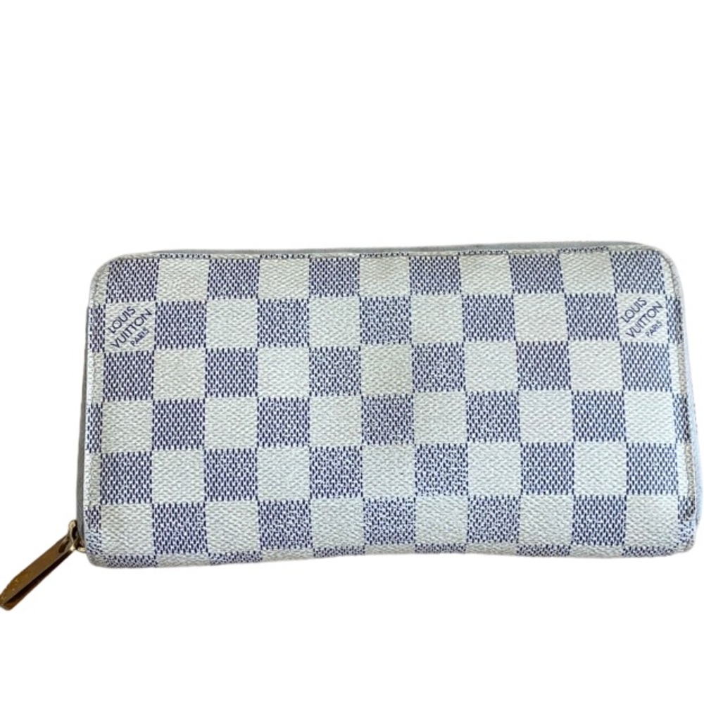 Louis Vuitton Damier Azur Zippy Bifold Long Wallet
